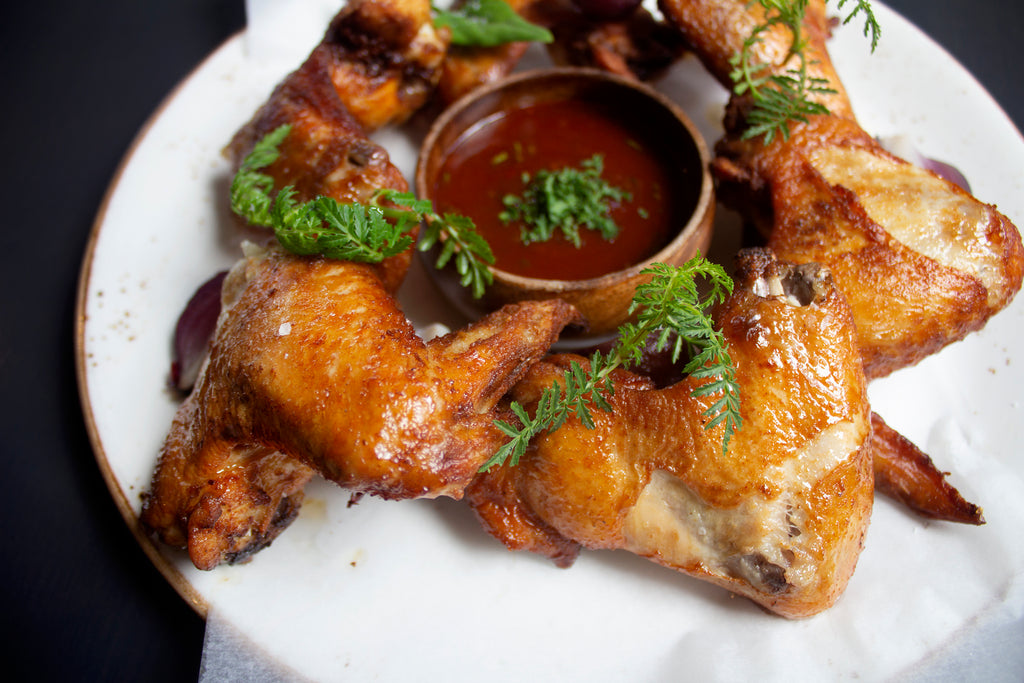 Peri-peri fried chicken wings