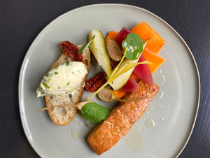Smoked salmon fillet